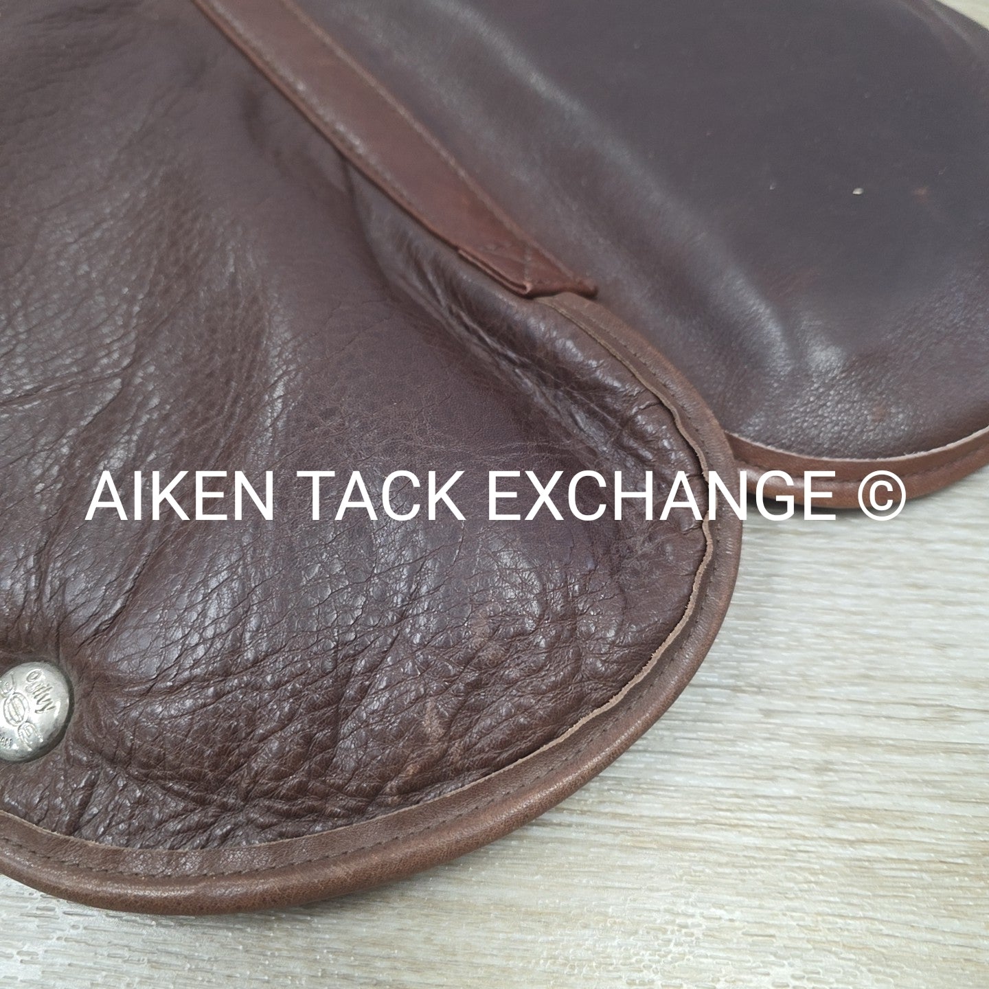 Ogilvy Leather & Foam Half Pad, 16.5" - 18"