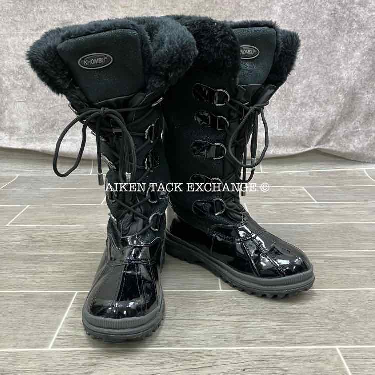Khombu Winter Boots, Size 9
