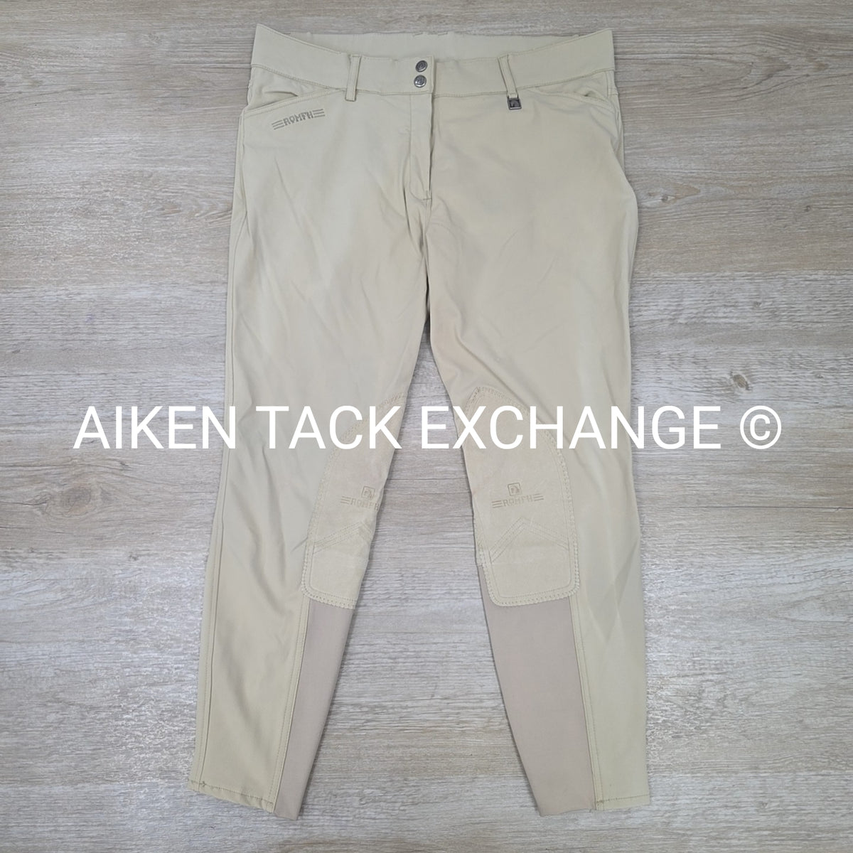 Romfh Knee Patch Breeches, Size 34