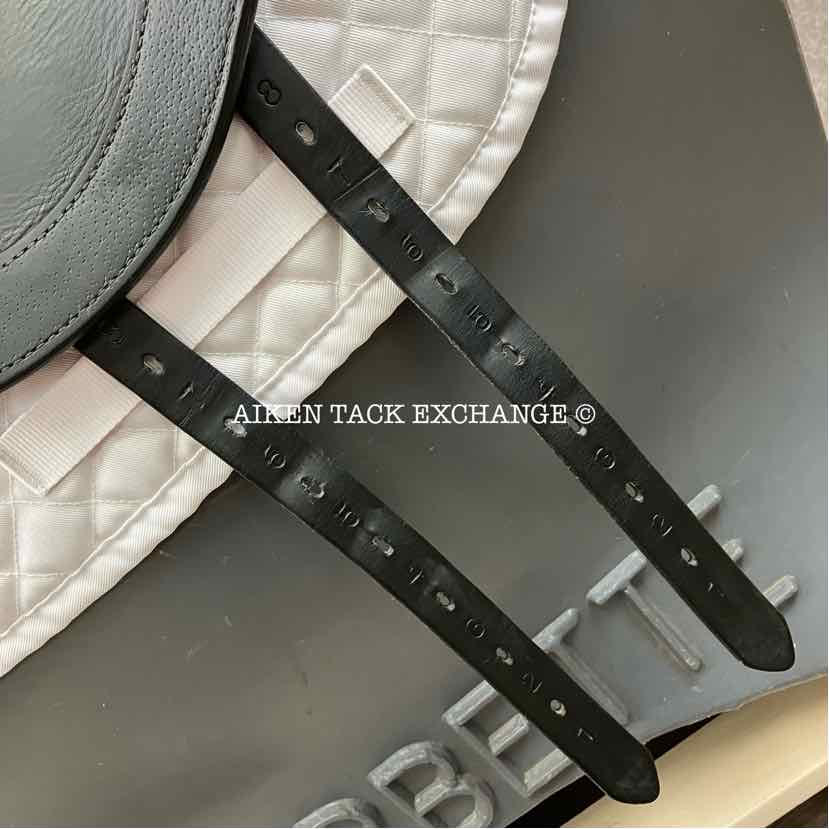 2011 Prestige Venus K Monoflap Dressage Saddle, 17" Seat, 33 Tree - MW, Wool Flocked Panels