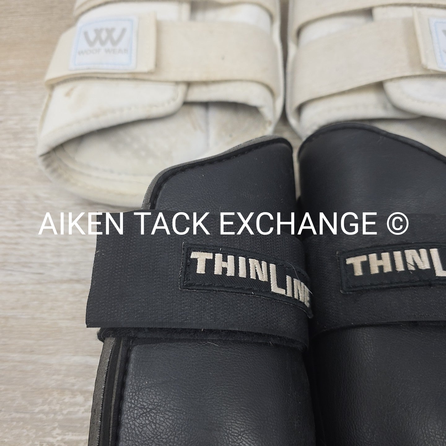 BARGAIN BUNDLE: Woof Wear Double Lock Brushing Boots, XL & ThinLine Brushing Boo