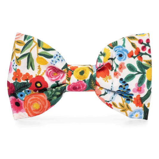 The Foggy Dog - Rifle Paper Co. x TFD Garden Party Dog Bow Tie: Standard