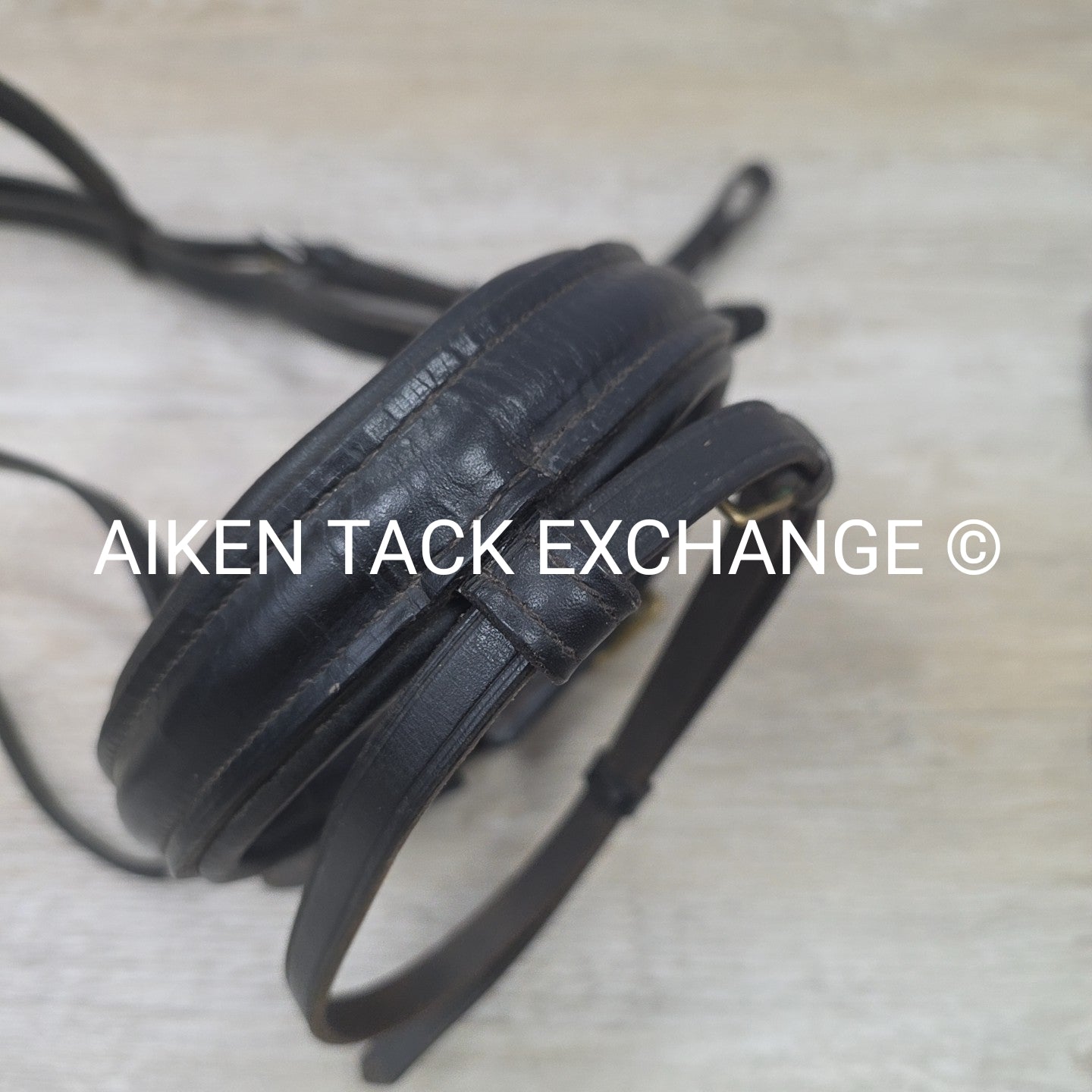 BARGAIN BUNDLE: Flash Dressage Bridle, Fancy Stitched Flash Noseband & Plain Rai
