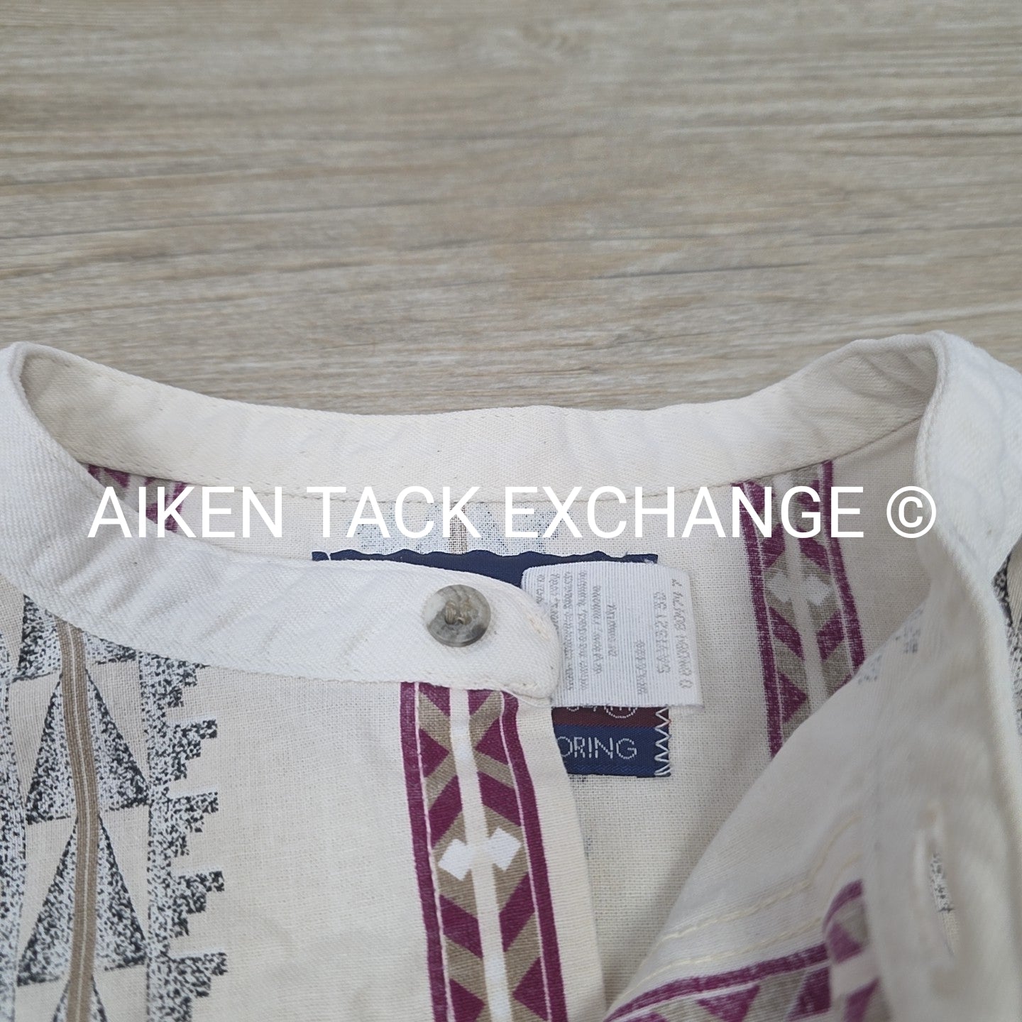 Wrangler X-Long Tails Button Up Shirt, Men's Medium