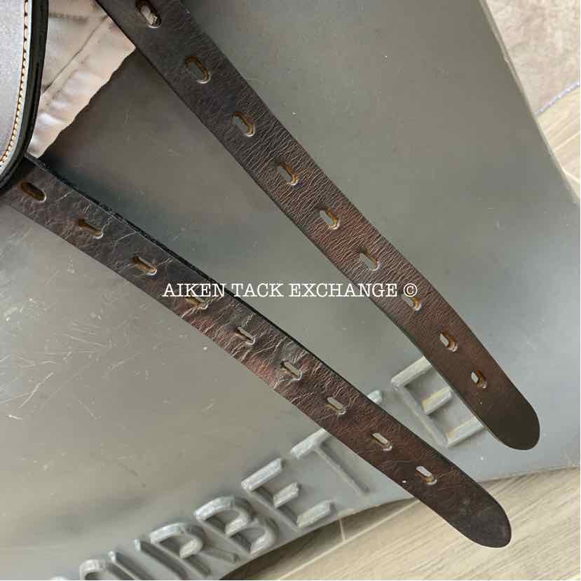 2022 MaxFlex Picasu Monoflap Dressage Saddle, 18" Seat, Flex Tree - Wide Fit, Wool Flocked Pony Panels