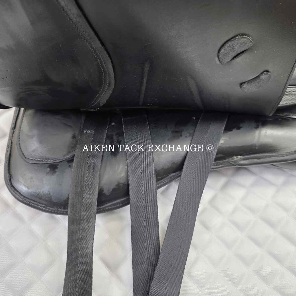 Kieffer Brugge Dressage Saddle, 18" Seat, Medium Tree