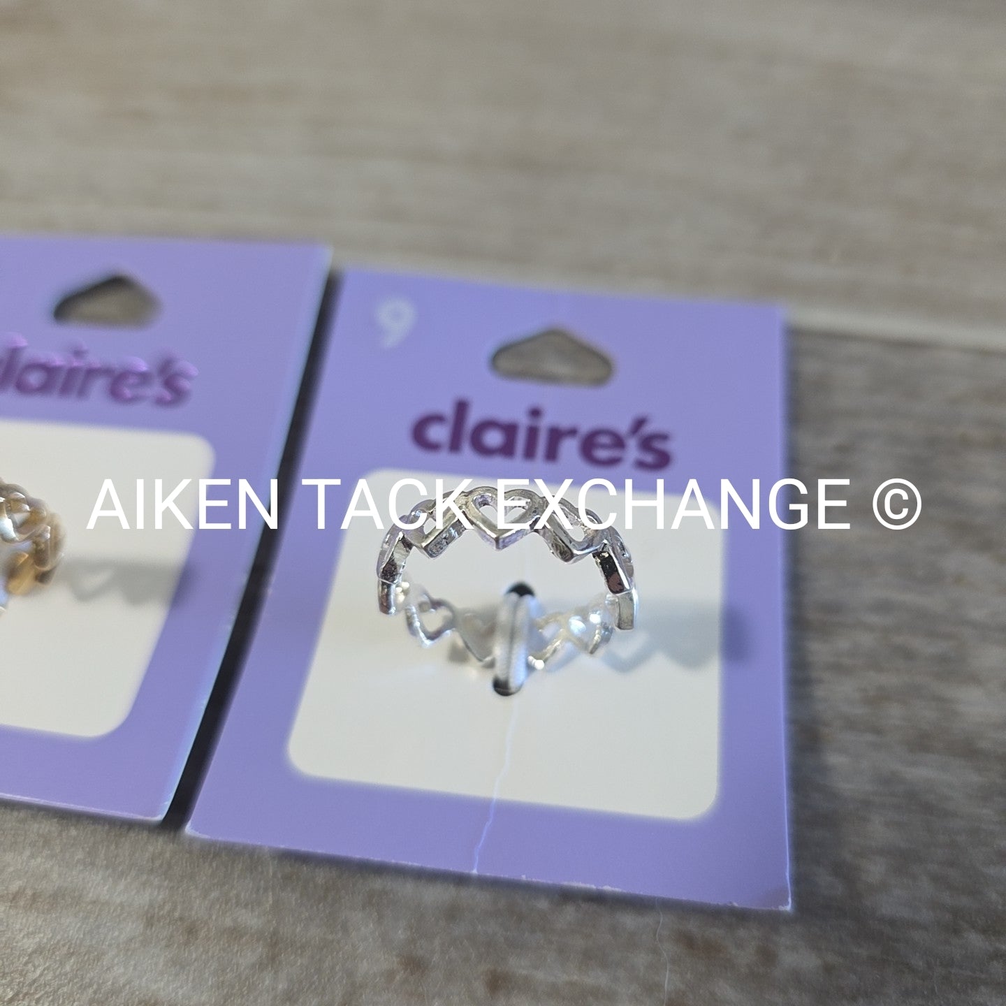 Claire's Rings (2) - Size 9