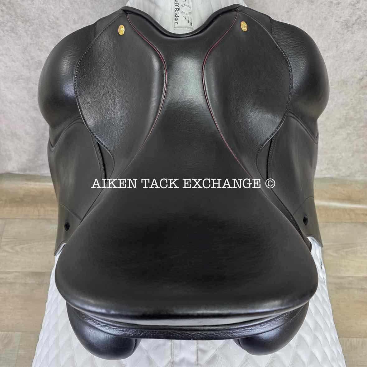 2006 DK Freedom Monoflap Dressage Saddle, 16.5" Seat, Extra Wide Tree, Wool Flocked Panels