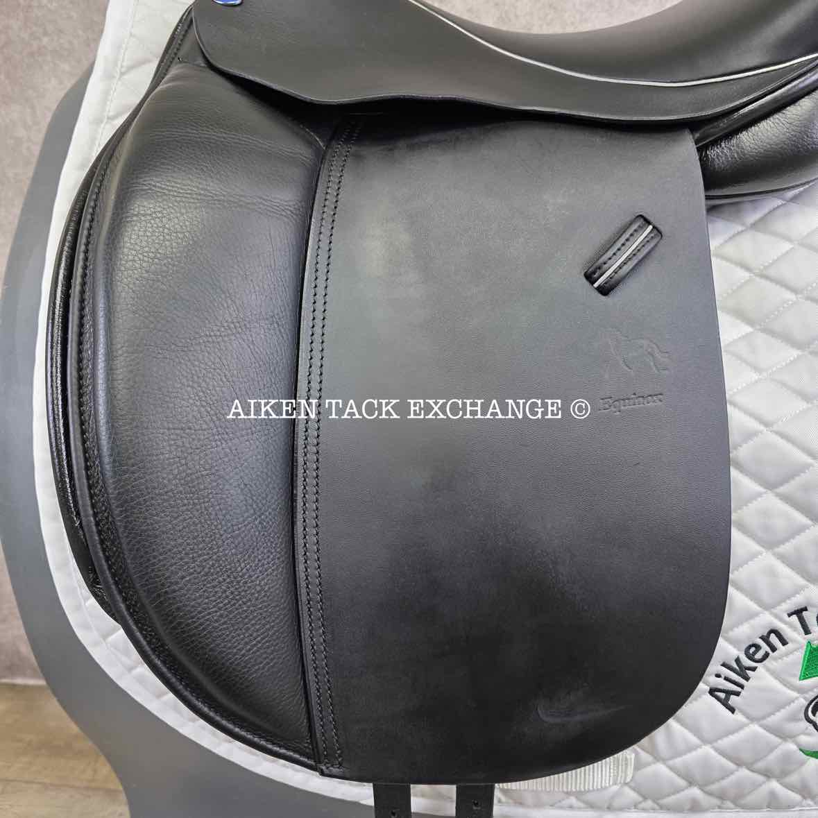 2023 Balance Equinox Dressage Saddle, 18" Seat, XX-Wide Hoop Tree, Wool Flocked Panels