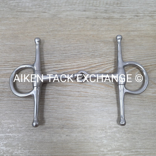 Single Joint Full Cheek Pony Bit 4"