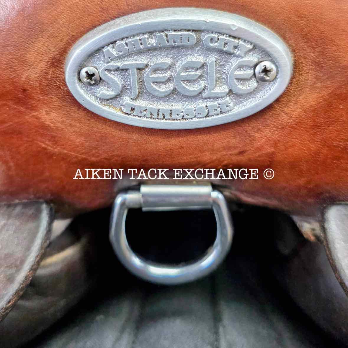 Steele Classic Trail Western Saddle, 16.5" Seat, Wide Tree - Full QH Bars