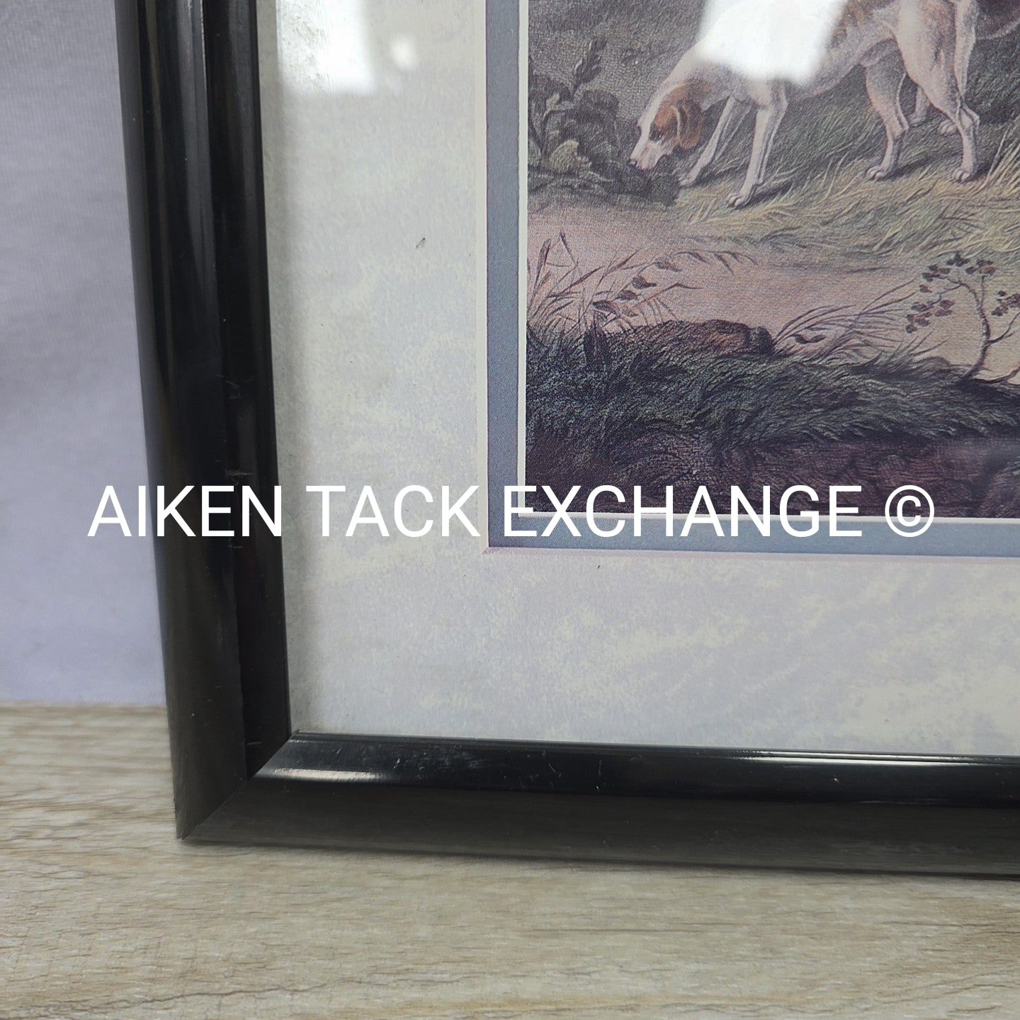 Gathering The Dogs & Begin The Hunt by William Webb, Framed 21" x 17"