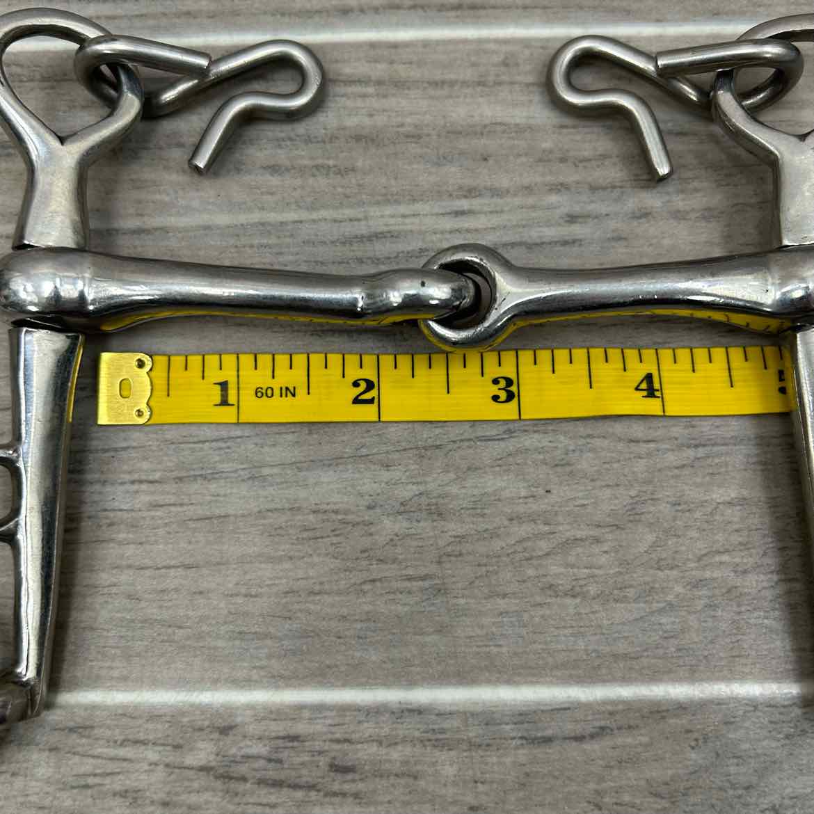 Single Joint Pelham Bit 4.5" (No Curb Chain)
