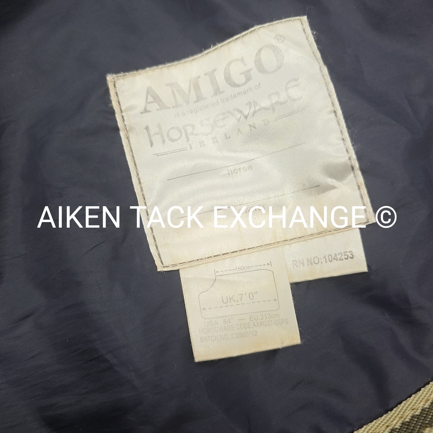 Horseware Amigo Medium Weight Turnout Blanket, 84"