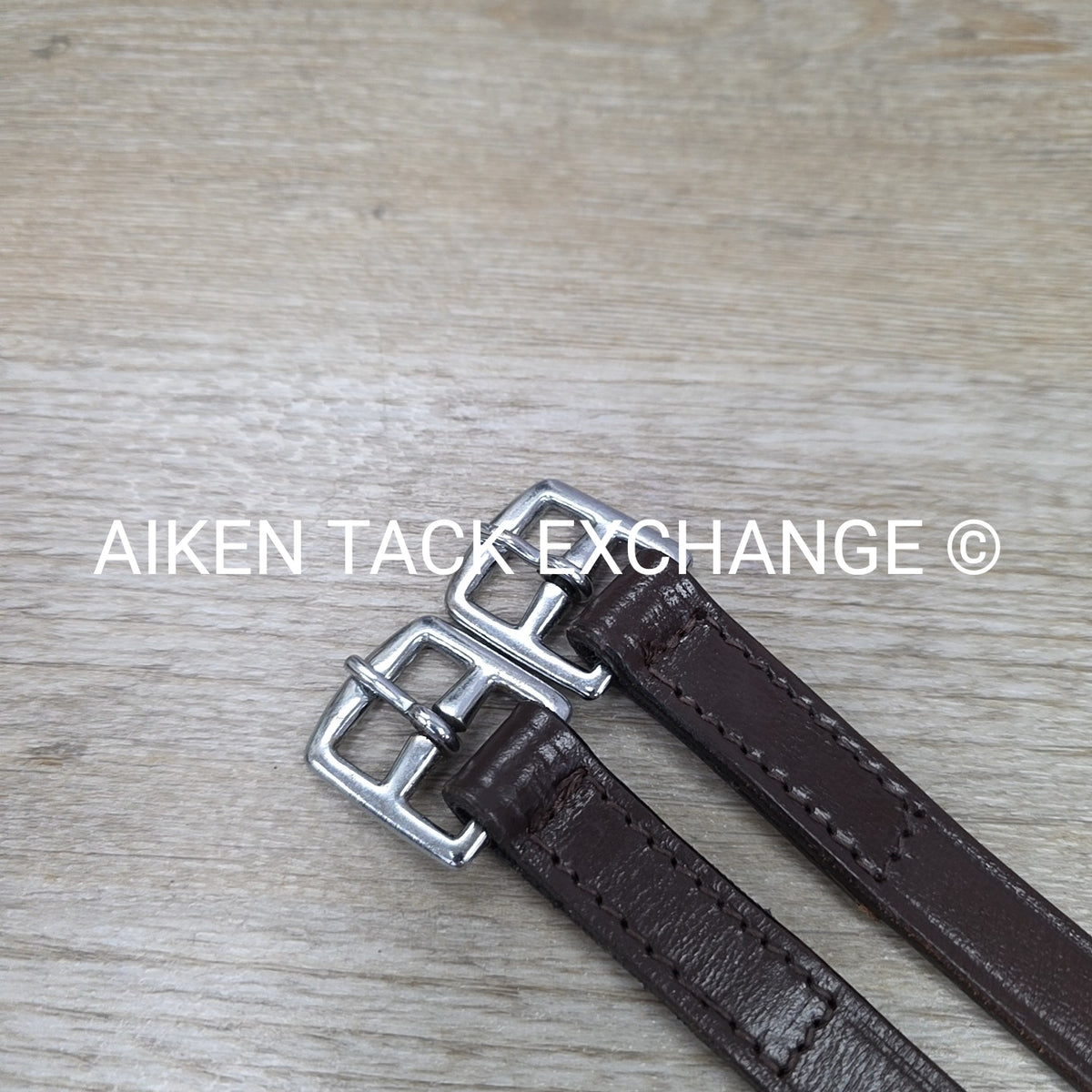 English Stirrup Leathers, Brown, 48"