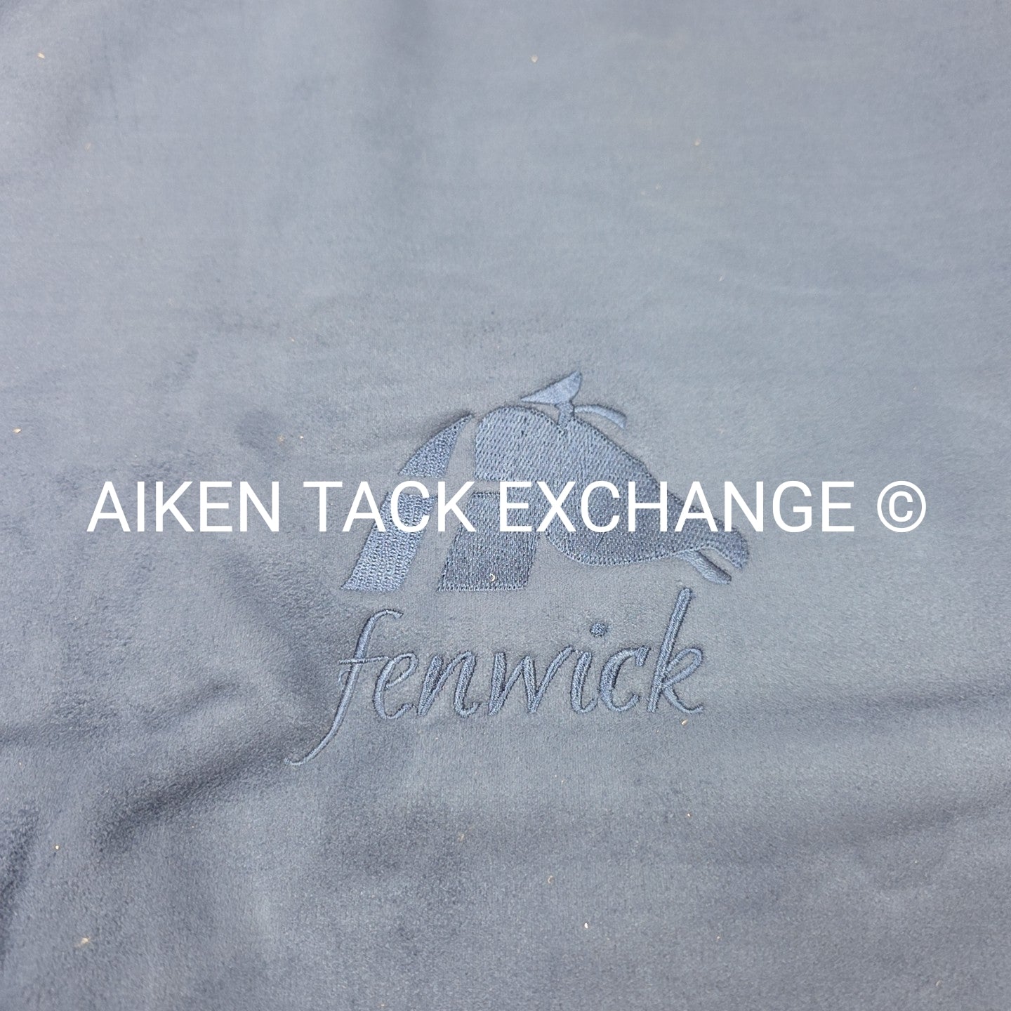 Fenwick Equestrian EquSuede Performance Cooler, Blue, 86"