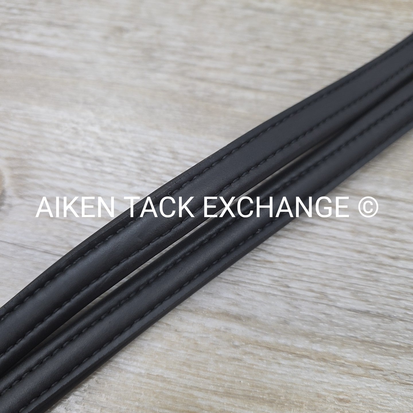 ThinLine Classic Wrapped Reins, Black, Size Full