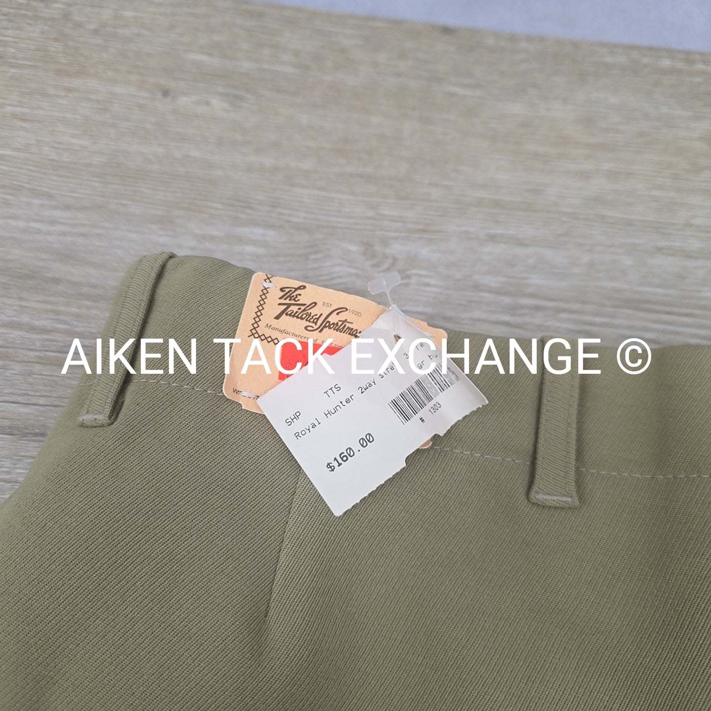 Tailored Sportsman Royal Hunter Knee Patch Breeches, Size 34