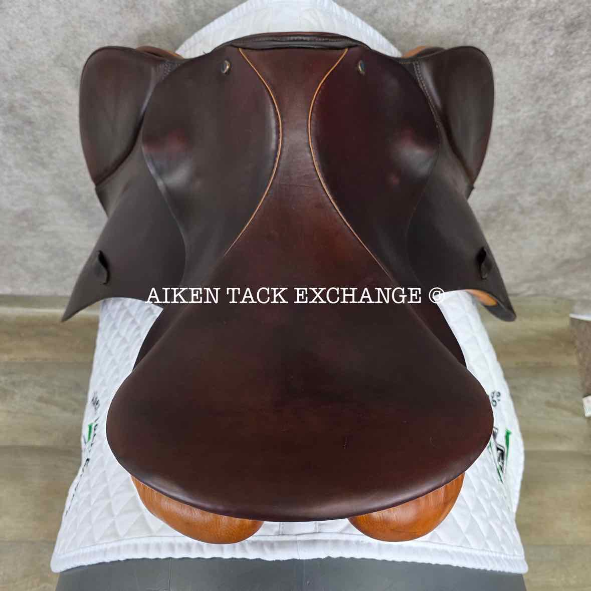 **SOLD** Stubben Siegfried Extra All Purpose Jump Saddle, 18.5" Seat, 30cm Tree - MW, Wool Flocked Panels