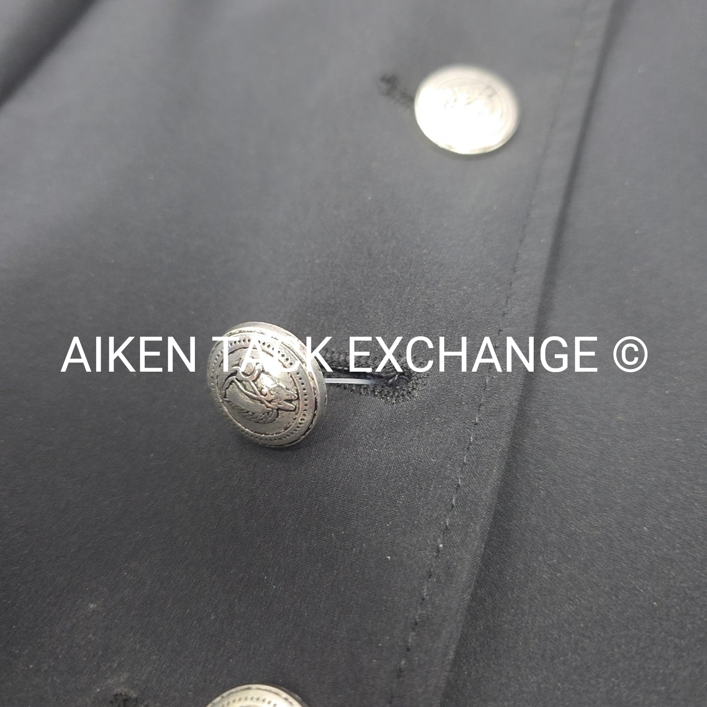 EOUS Dressage Show Coat, Black, Machine Washable, Women's Size 16