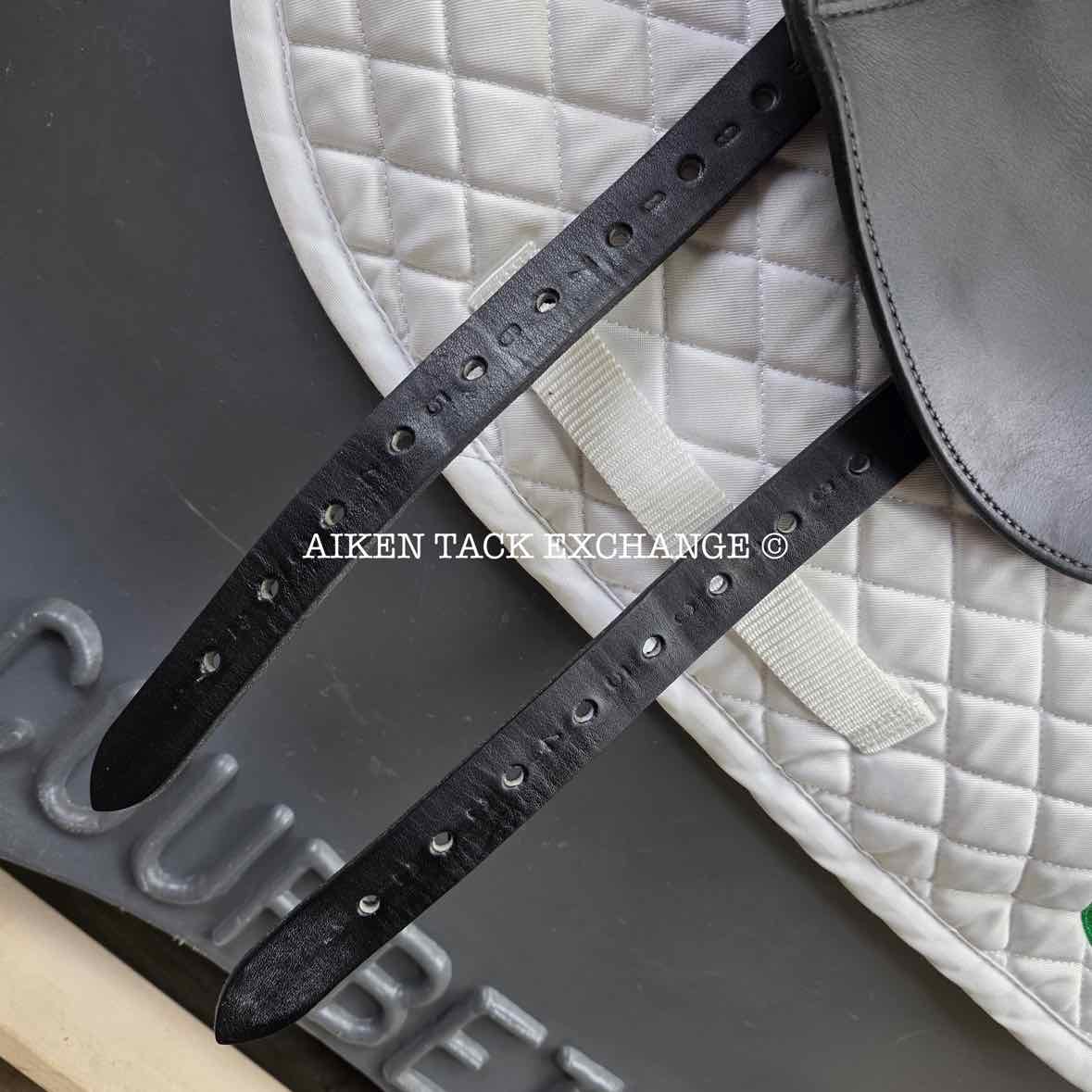 2016 Prestige X-Helen K Monoflap Dressage Saddle, 18" Seat, 35 Tree - MW/W, Wool Flocked Panels