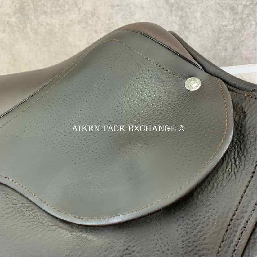2014 CWD SE06 Close Contact Jump Saddle, 17" Seat, 3C Flap, Medium Tree, Foam Panels