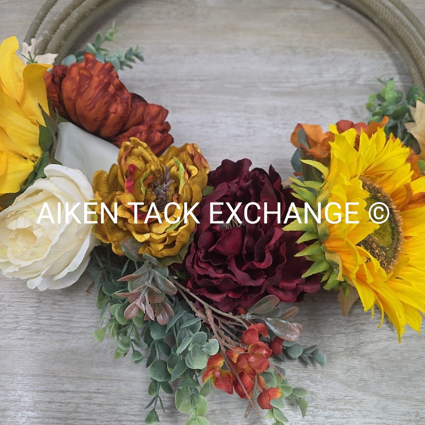 Lariat & Flower Wreath