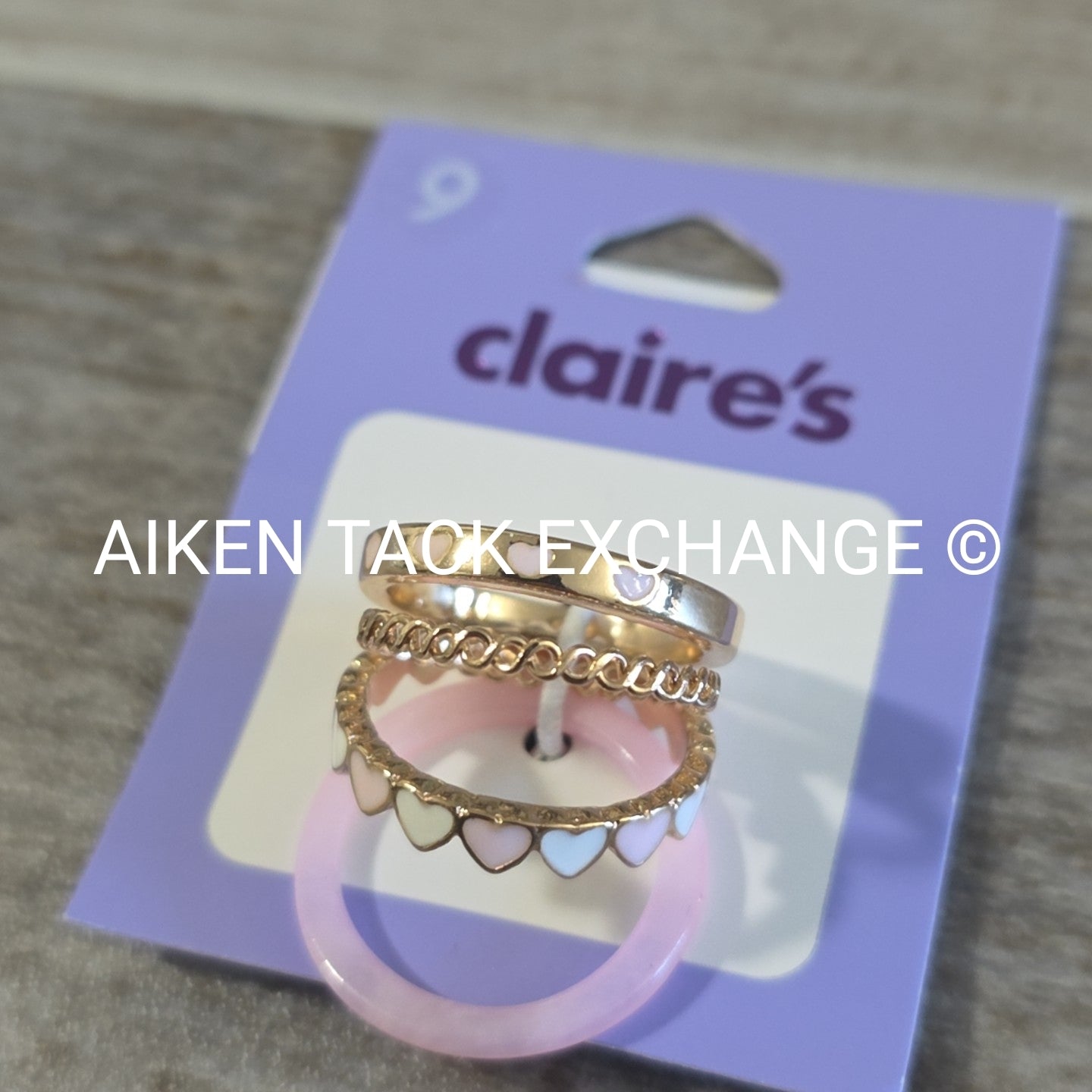 Claire's Stackable Rings - Size 9