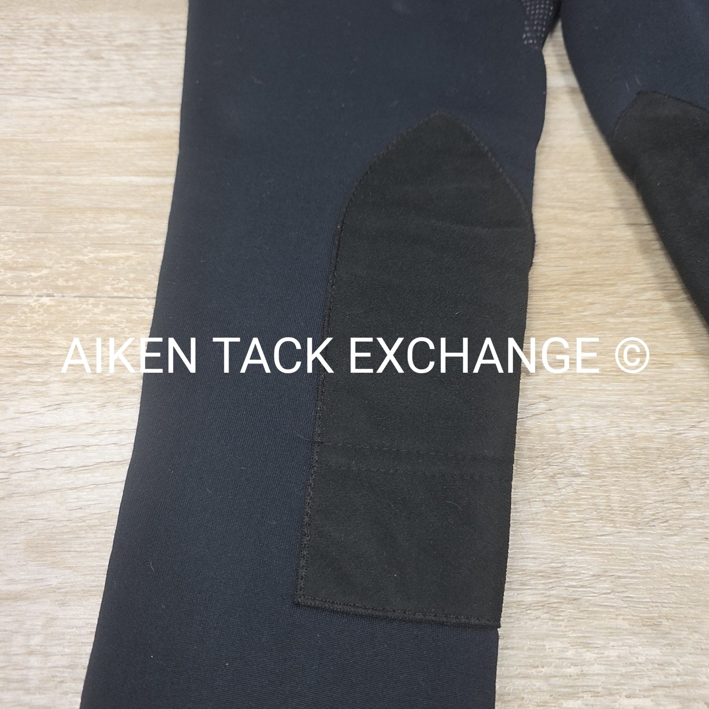 Stickyseat by Equestrienne Knee Patch Silicone Grip Fleece Lined Tights, Size La