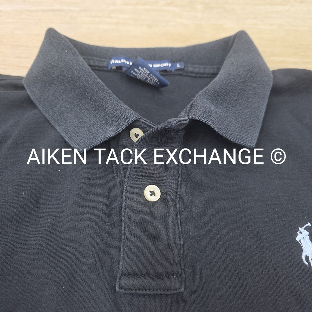 Ralph Lauren Short Sleeve Polo Top, Size Large