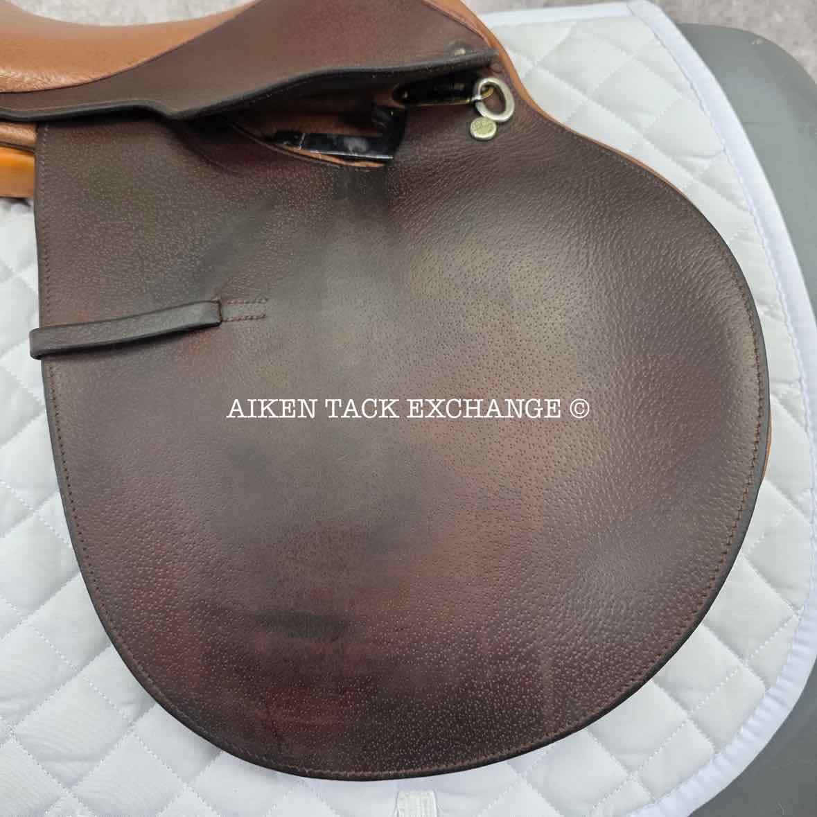 **SOLD** Crosby Miller's Prix Des Nations Pony Saddle, 14" Seat, Medium Tree, Foam Panels