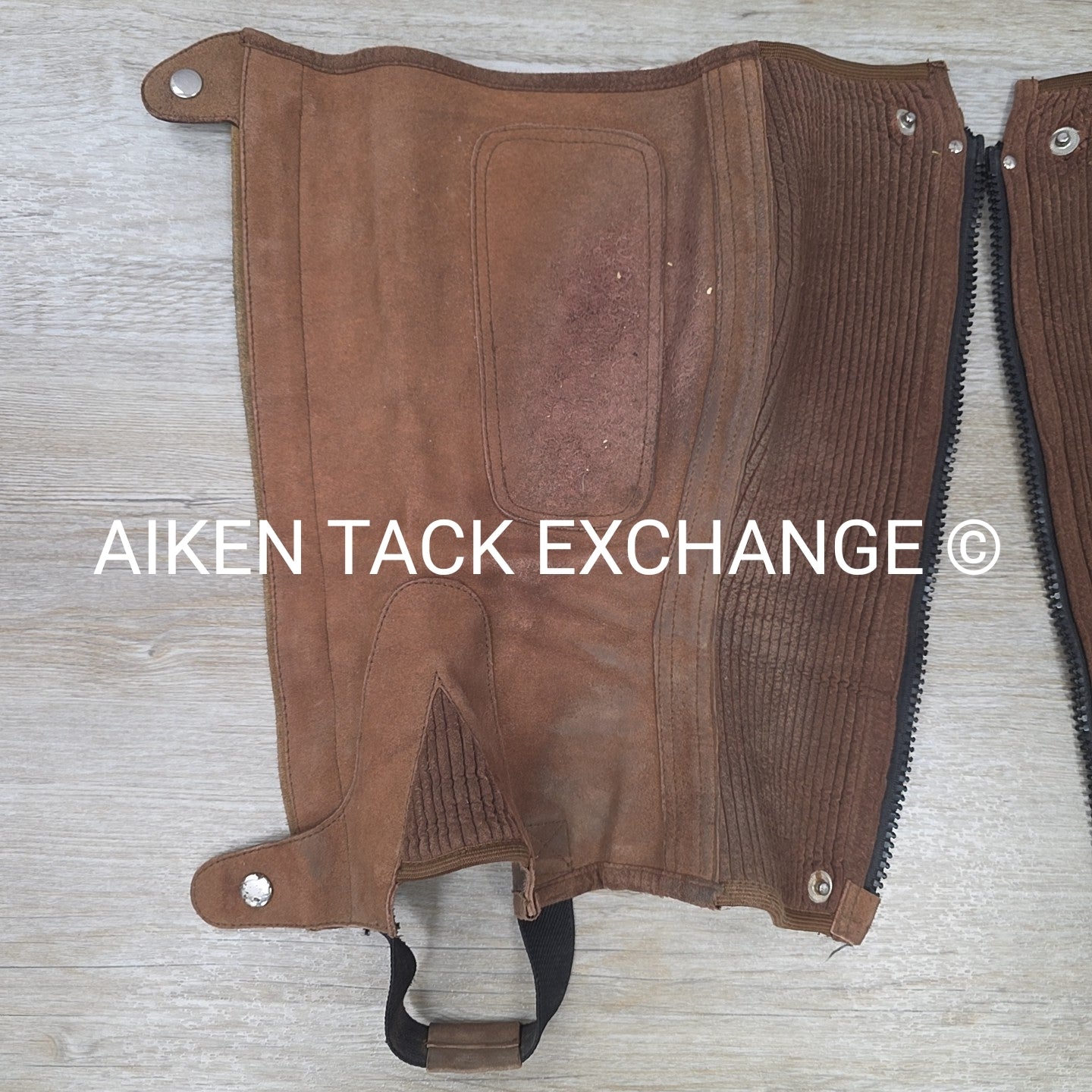 RHC Suede Half Chaps, Size Small