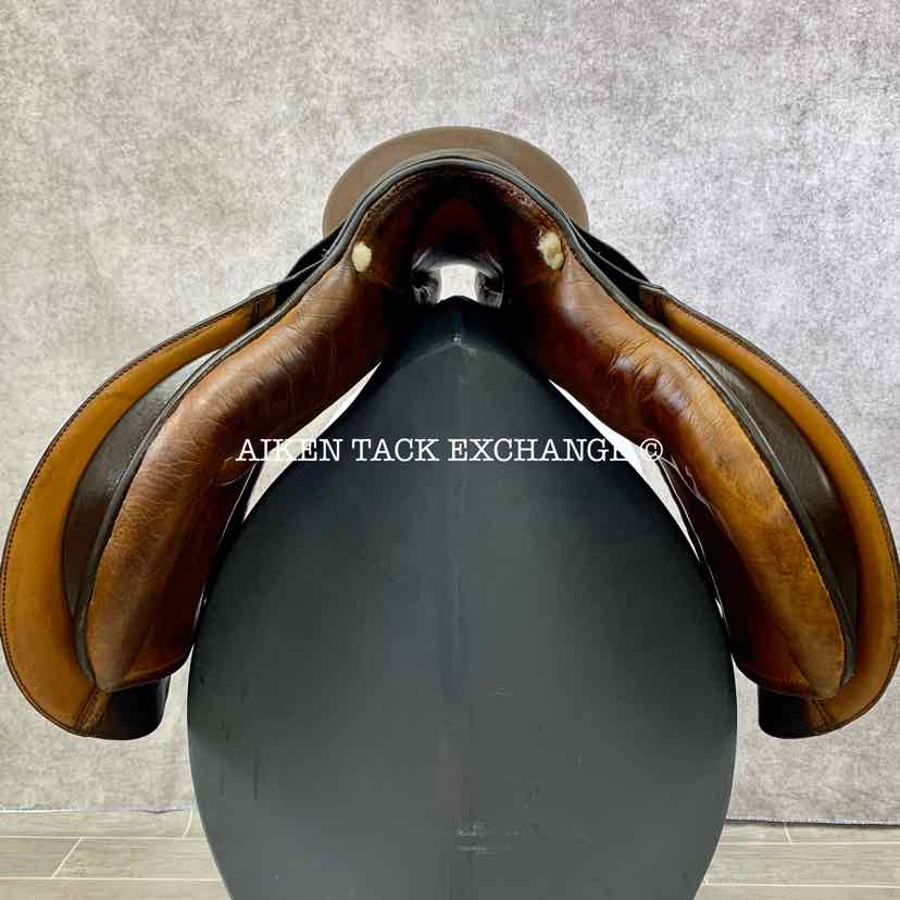 **SOLD** Stubben Siegfried Extra All Purpose Jump Saddle, 19" Seat, 31 cm Tree - Medium Wide/Wide, Wool Flocked Panels