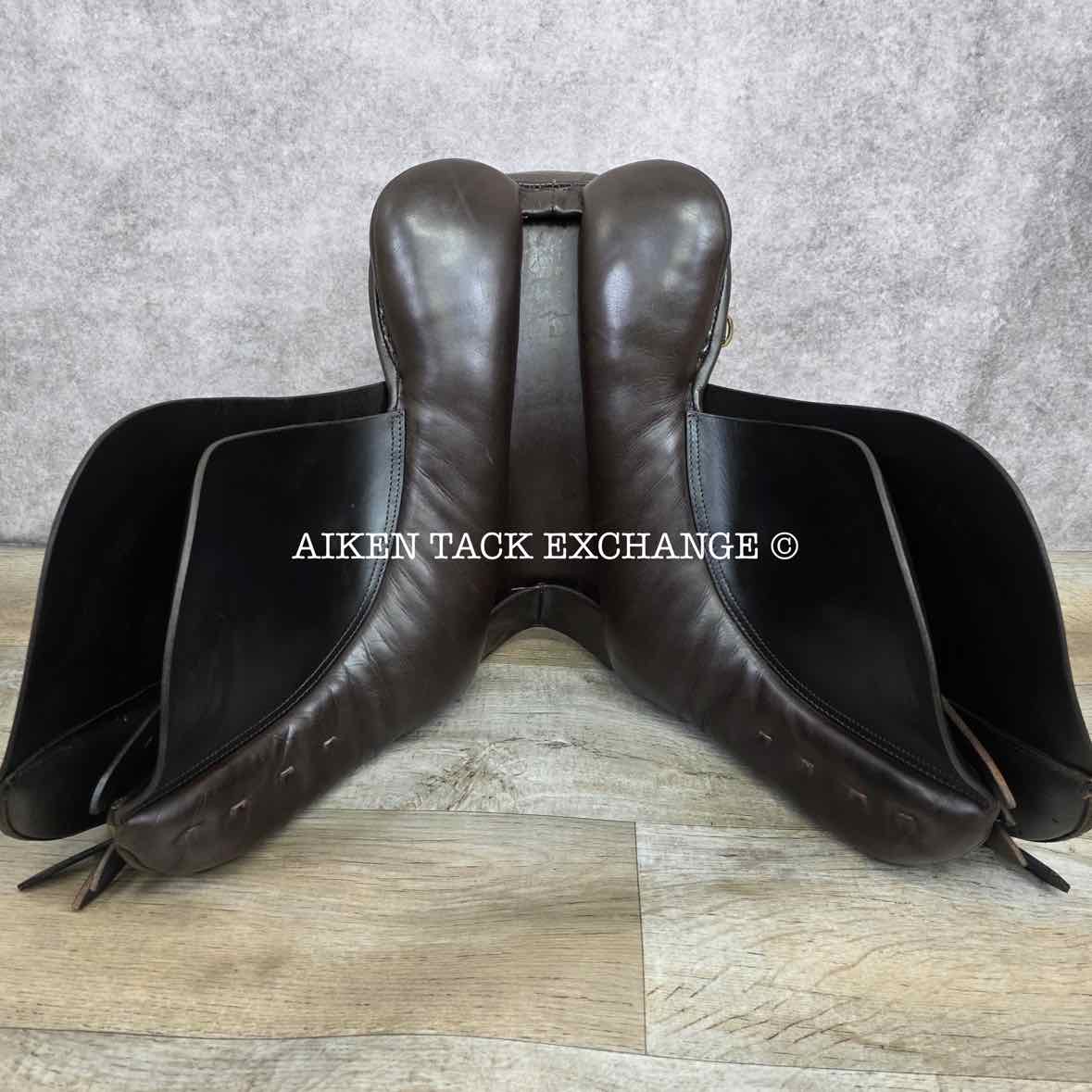 GFS Fieldhouse All Purpose Saddle, 17" Seat, Extra Wide Tree, Wool Flocked Panels