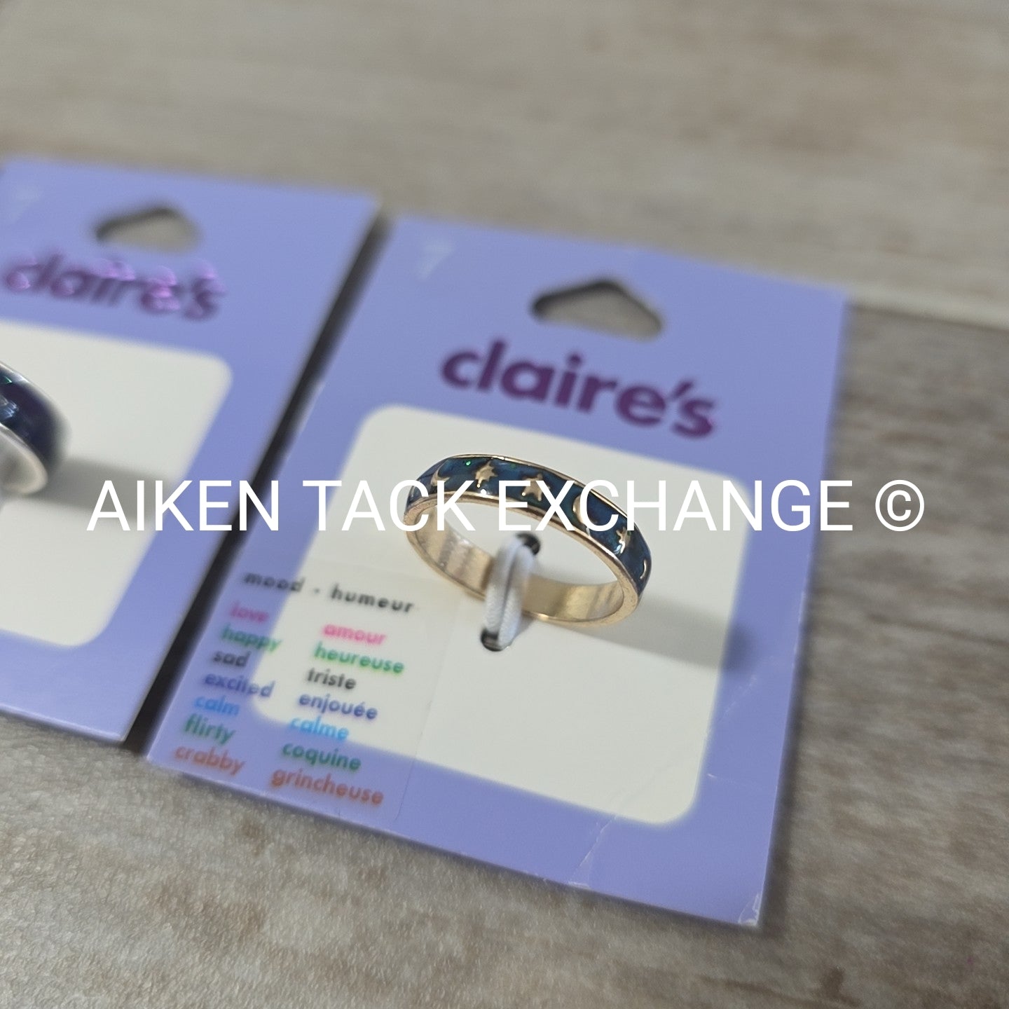 Claire's Mood Rings (3) - Size 7