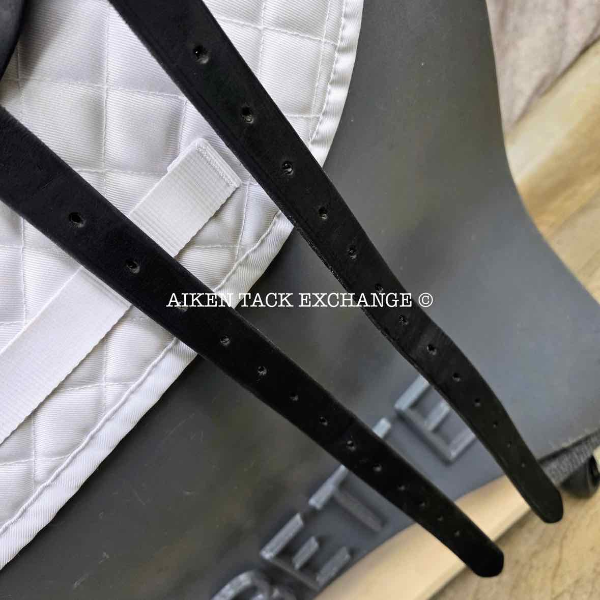 **SOLD** Dresch Phoenix Dressage Saddle, 18" Seat, Short Flap, Wide Tree, Wool Flocked Panels