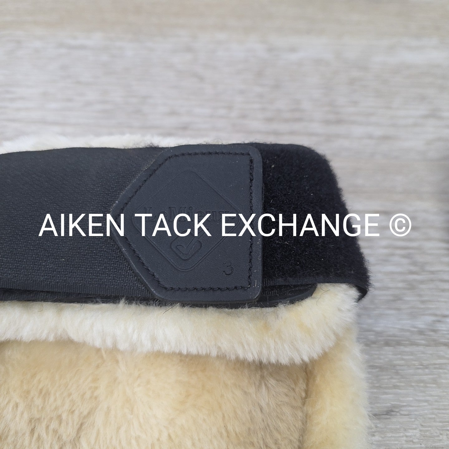 LeMiuex Capella Comfort Fetlock Boots, Black, Size Large Horse (3)