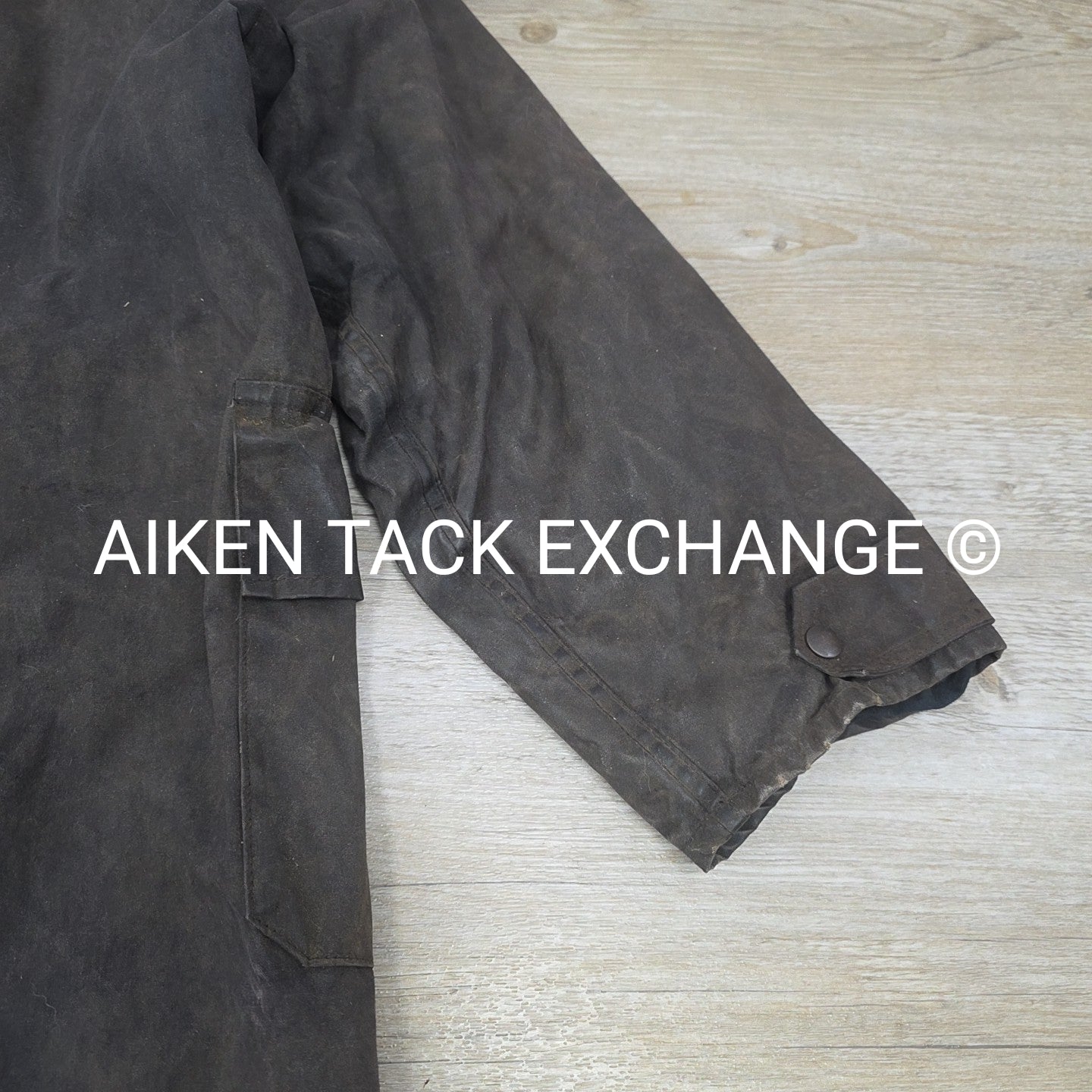 Koolah Waxed Trenchcoat, Size XLarge