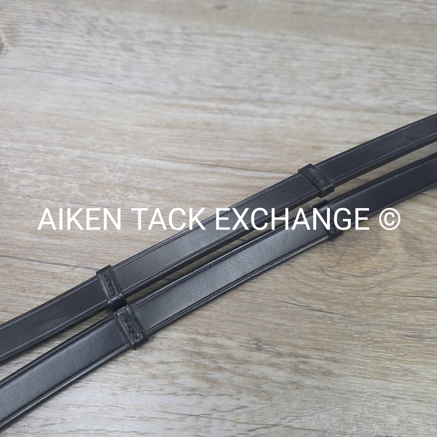 Passier Leather Grip Reins, Black, 55"