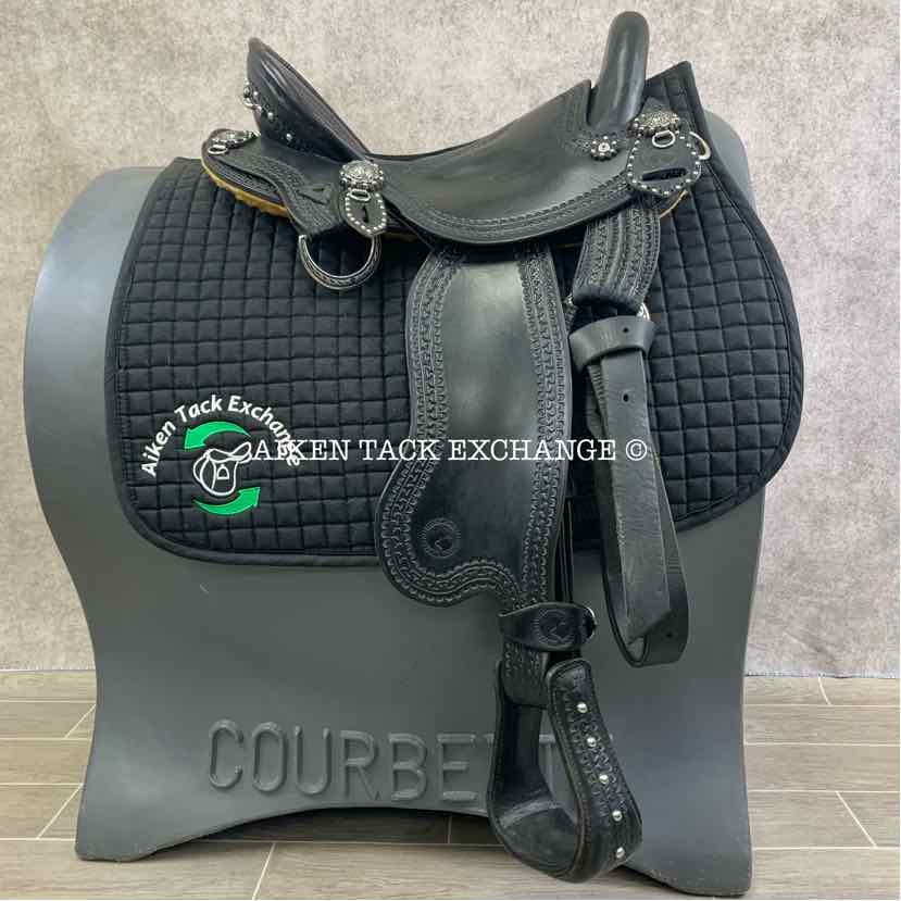**On Trial** 2019 Allegany Mountain Saddlery Renegade Endurance Saddle, 16" Seat, Wide Tree (7.25" Gullet) - XB Bar