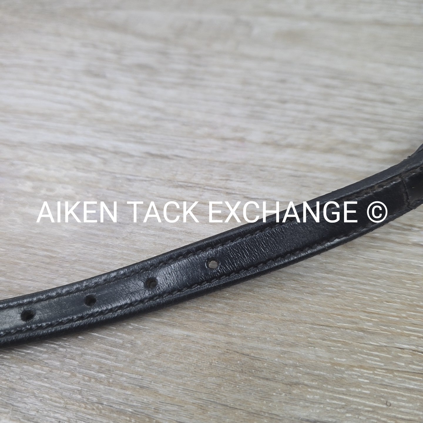Stampede Equestrian Neck Strap, Patent Black