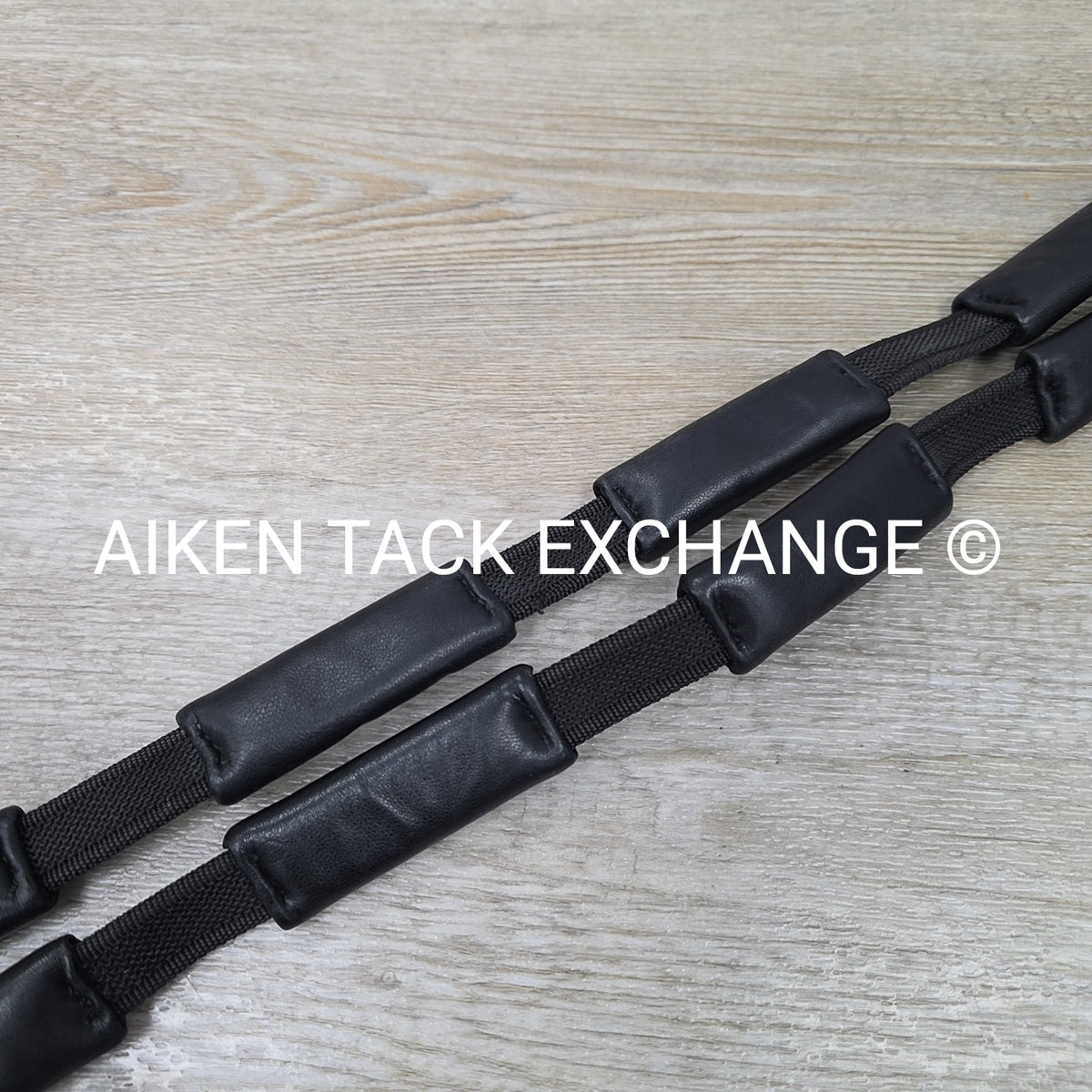 Correct Connect Reins with Intermittent Padding, Black