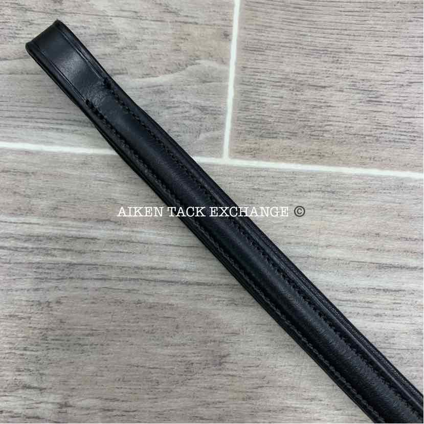 Plain Raised Padded Browband, Size 15.5"