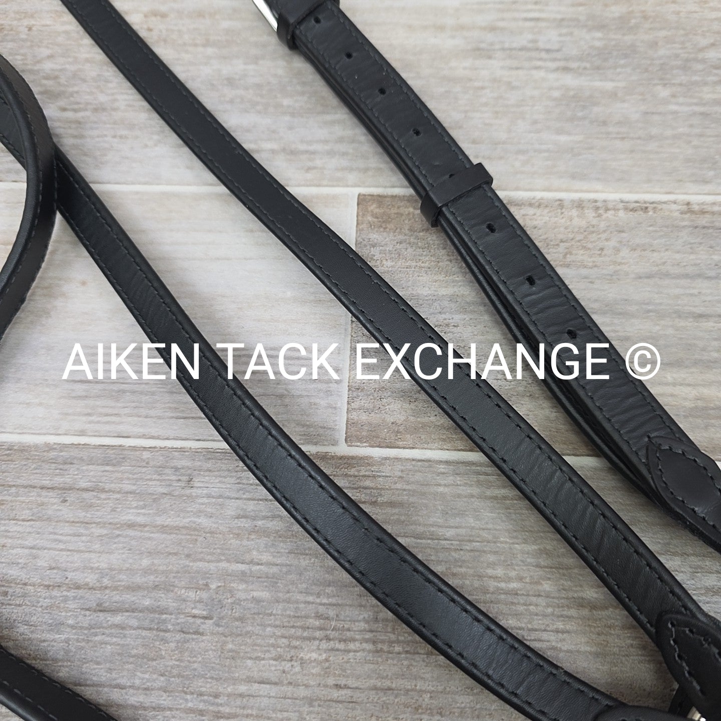 Prestige Flat Running Martingale, Black, Size Full