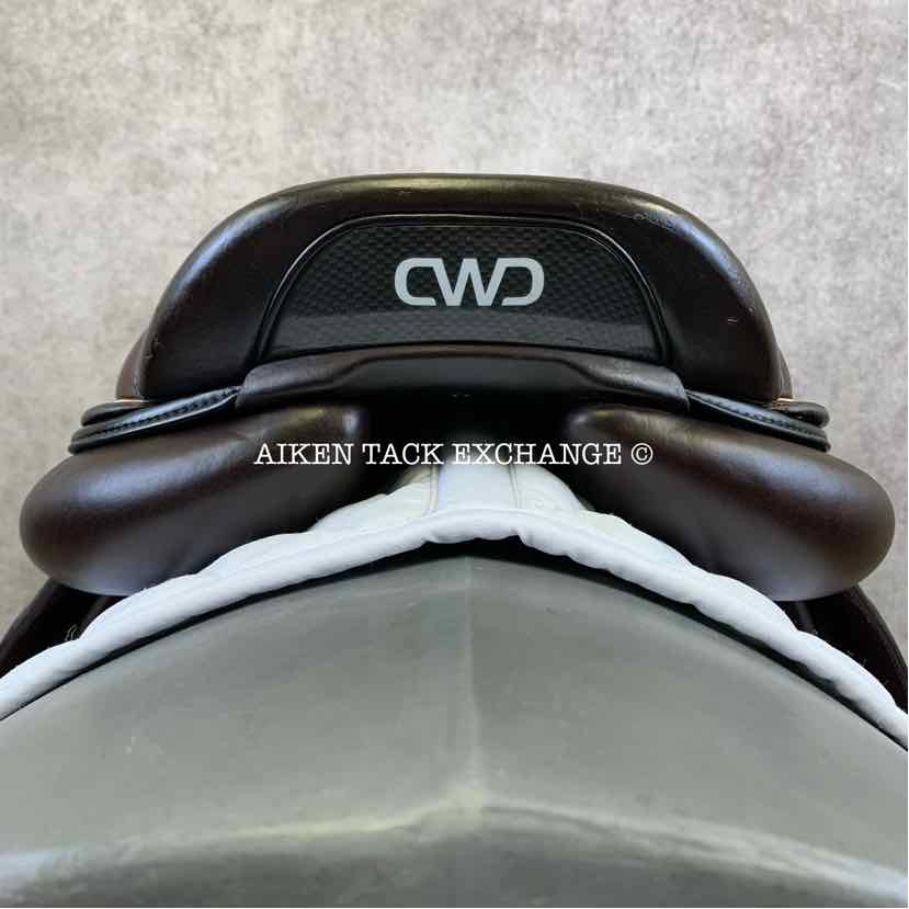 2022 CWD SE32 2GS Mademoiselle Close Contact Jump Saddle, 17" Seat - S1, 2L Flap, Medium Tree, Foam Panels, Full Buffalo Leather