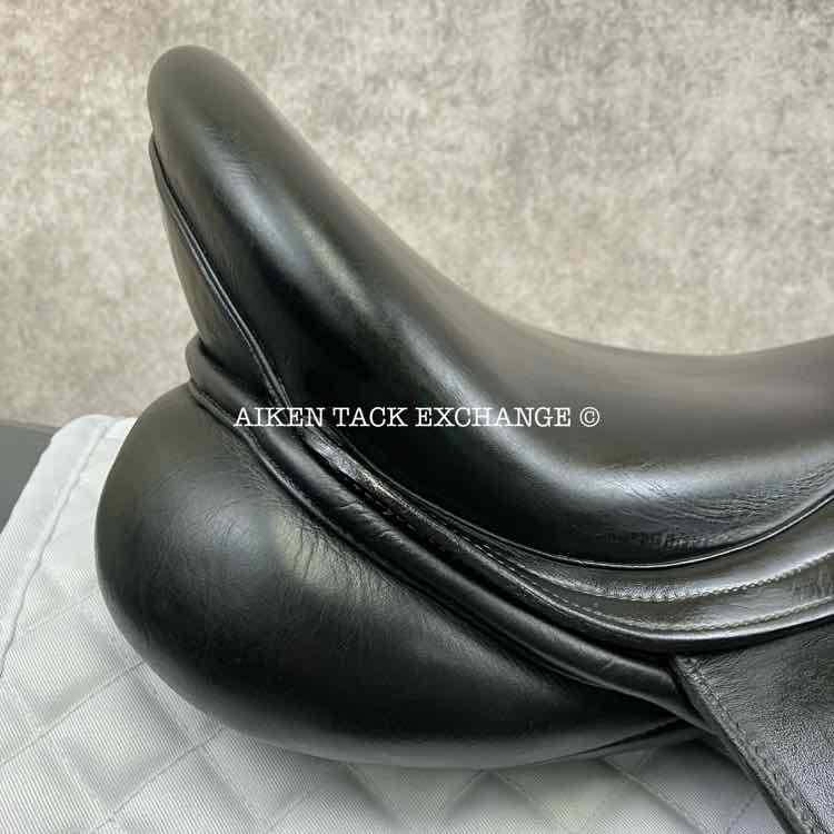 2014 PDS Carl Hester Grande Alto Dressage Saddle, 17.5" Seat, Adjustable Tree - Changeable Gullet, Wool Flocked Panels