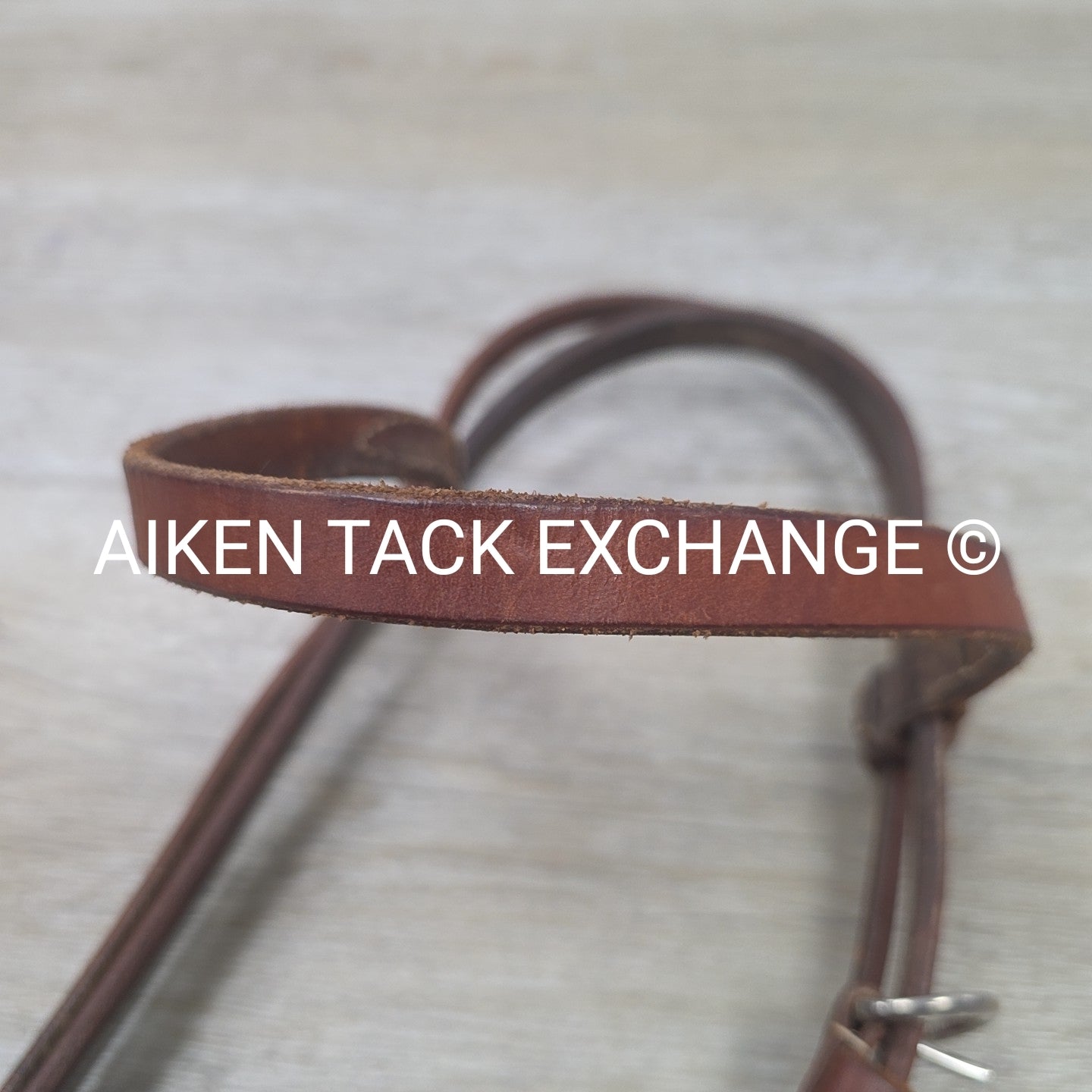 Western Browband Headstall, No Reins, Brown, Size Full