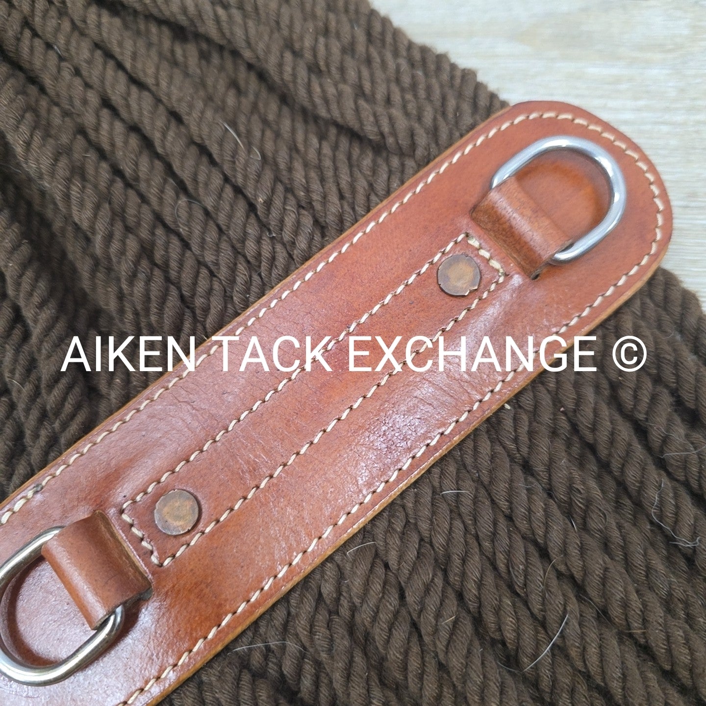 Showman Cotton Roper String Cinch, Brown, 34"