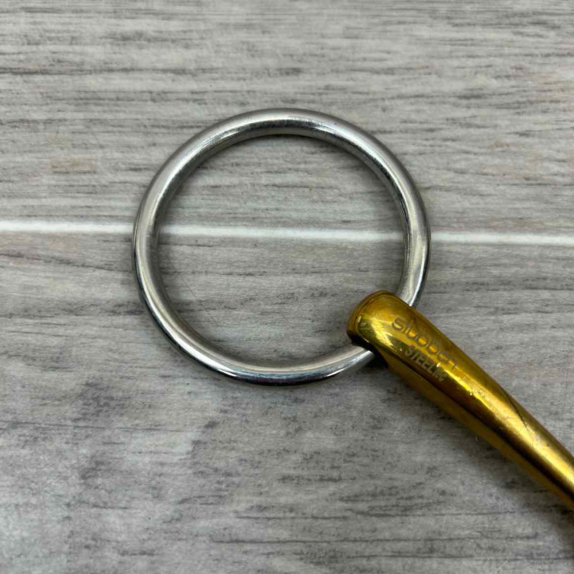 Stubben Sweet Copper Single Joint Loose Ring Bradoon Bit 5.25"