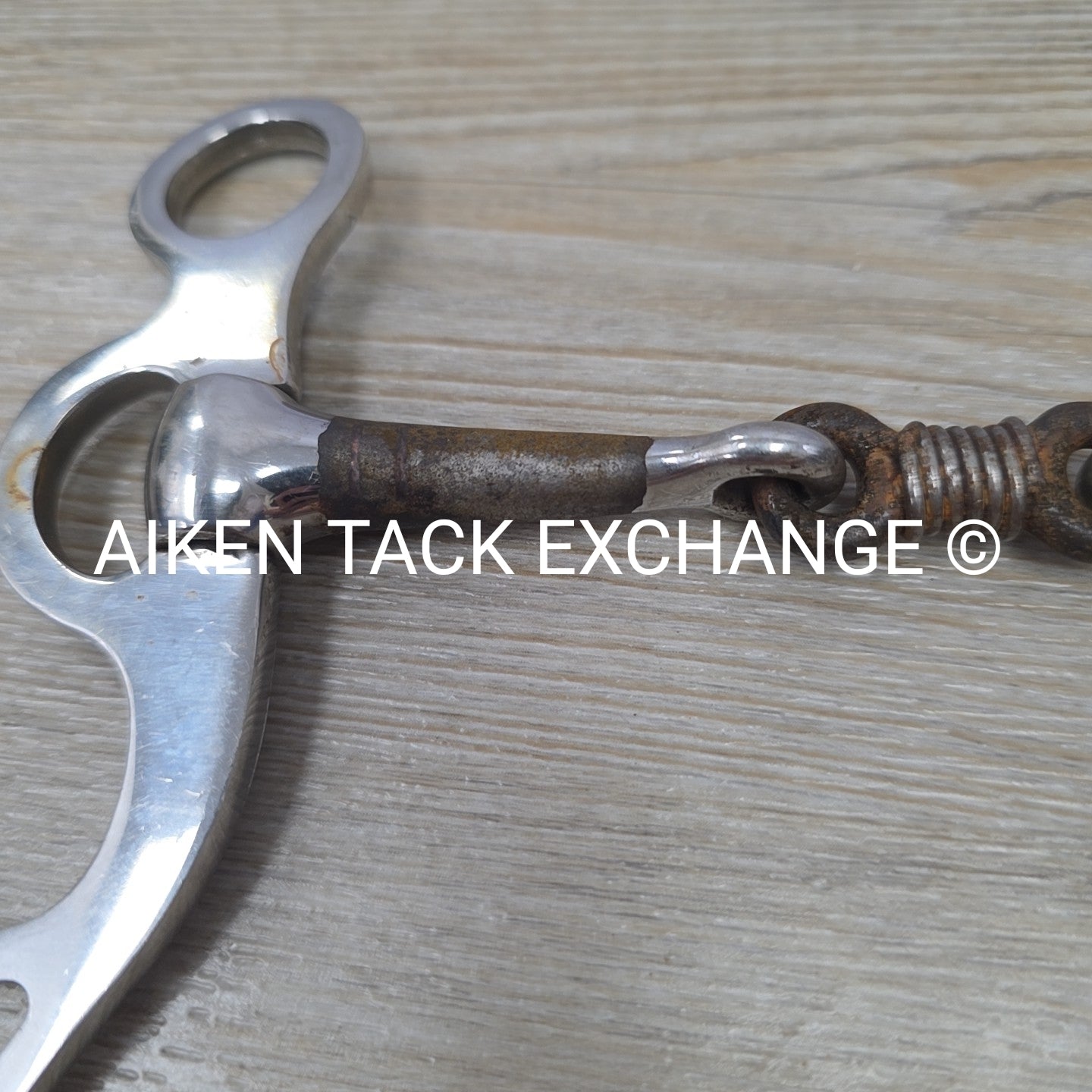 Double Joint Wrapped Dog Bone Sweet Iron Bit 5"